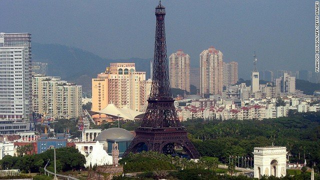 美国CNN网站盘点各国山寨名胜景观