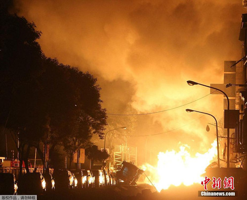 台湾高雄燃气爆炸死亡数上升至23人受伤271人